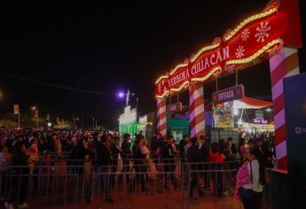 Miles de familias disfrutan la Navidad en la Verbena Culiacán