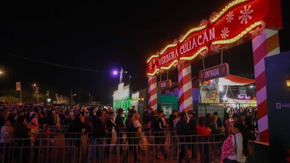 Miles de familias disfrutan la Navidad en la Verbena Culiacán