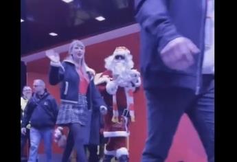 Taylor Swift hasta en navidad apoya a su novio Travis Kelce