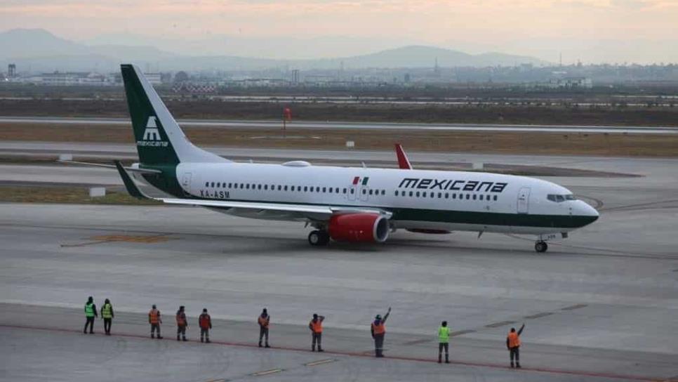 Desde el AIFA este miércoles aterriza primer vuelo de Mexicana de Aviacion en Mazatlán