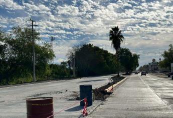 Sin explicación, constructora que repara el Rosales, en Los Mochis, suspende trabajos