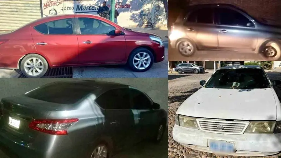 La Secretaría de Seguridad Pública y Tránsito Municipal informó que las unidades motrices recuperadas son cinco automóviles y tres motocicletas.