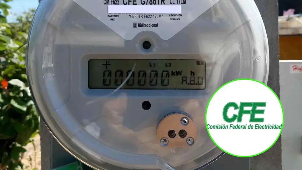 CFE: ¿Cómo saber cuándo debo cambiar mi medidor de la luz?. | FOTO: Temática.