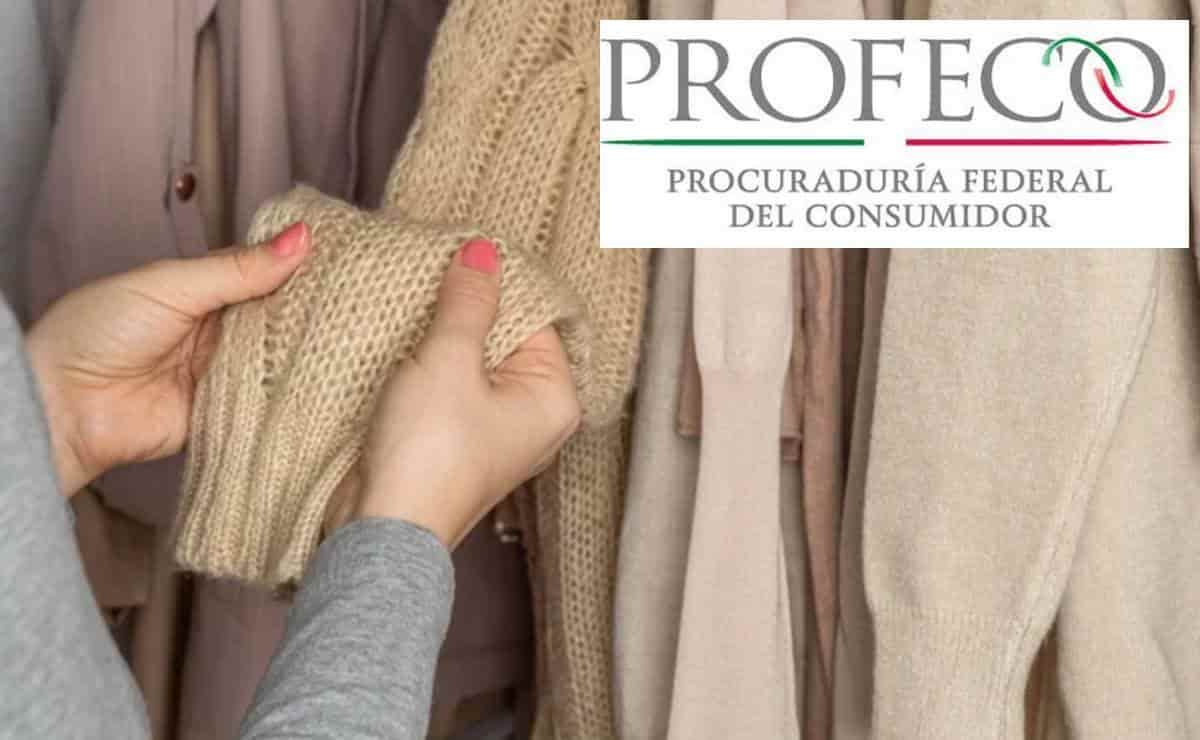 Estas son las mejores marcas de ropa, según Profeco