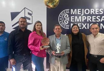 «Serdi» recibe distintivo por cumplir 10 años como una de las mejores empresas en México