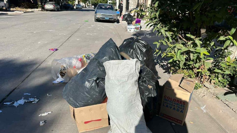 Mochitenses exigen recolección de basura tras dos semanas de abandono