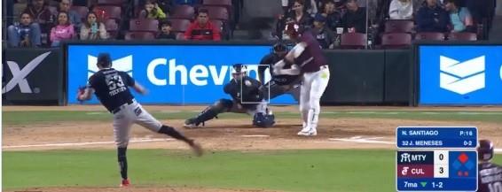 Joey Meneses hace pedazos la pelota ante Sultanes de Monterrey