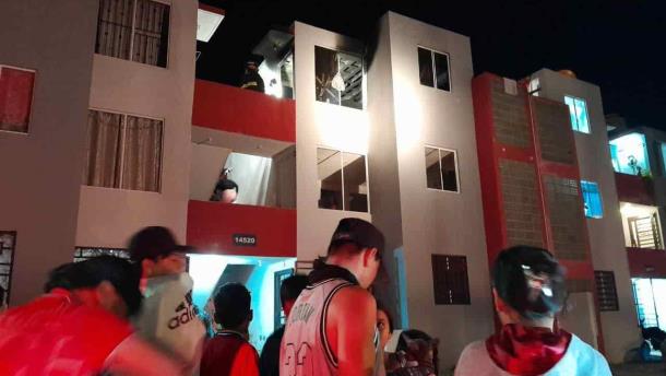 Se quema departamento en fraccionamiento Monte Verde Mazatlán
