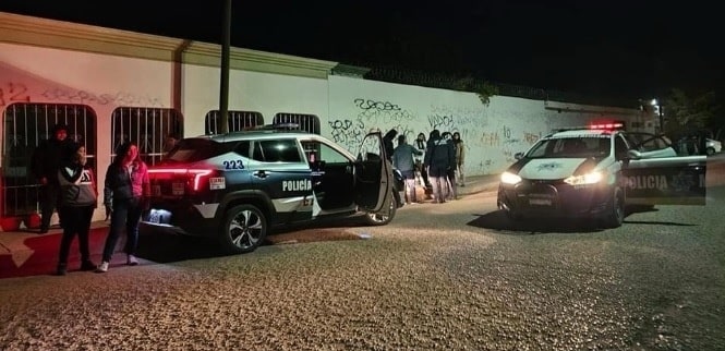 Las personas que lograron sobrevivir captaron lo ocurrido en la fiesta de XV años.