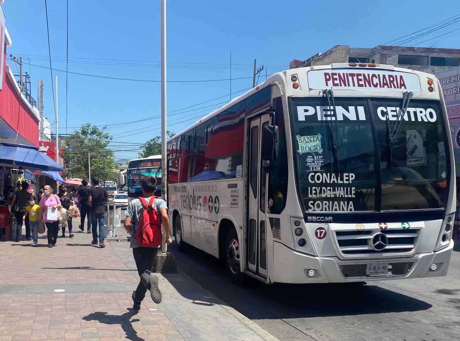 Camiones en Culiacán.