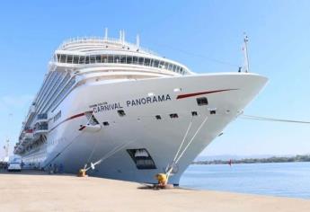 Crece en 2023 un 22.43% el arribo de cruceristas a Mazatlán