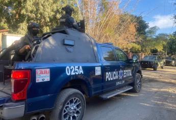 Fusiles tipo «Minimi», chalecos antibala y 3 camionetas, lo asegurado tras balacera en Alcoyonqui