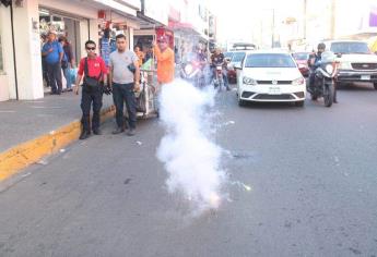 Llama Protección Civil Mazatlán a celebrar sin tronar cuetes y evitar incendios 