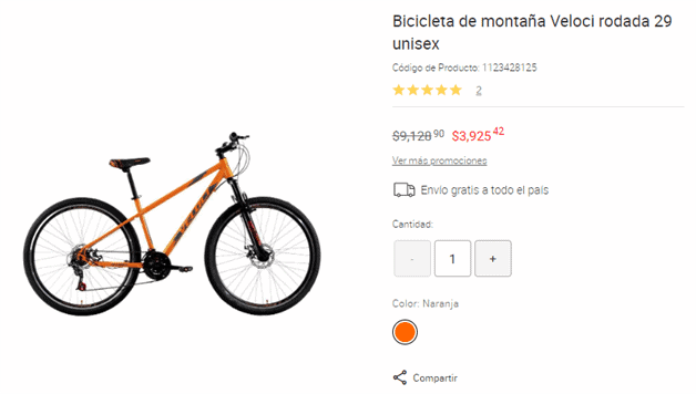 Bicicletas para discount hacer ejercicio liverpool