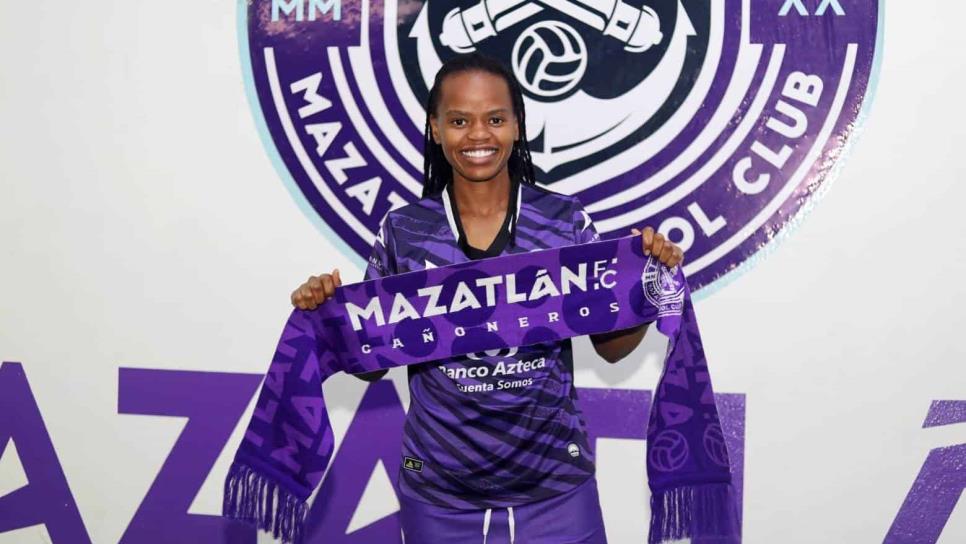 Sudafricana Hildah Magaia llega a reforzar a Mazatlán F.C. Femenil 