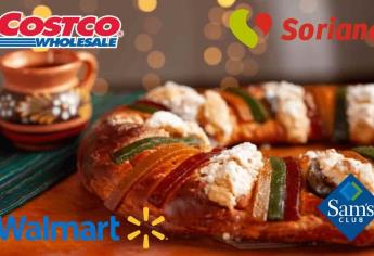 ¿Dónde es más barato comprar la Rosca de Reyes? Checa los precios en Soriana, Walmart, Sams Club y Costco