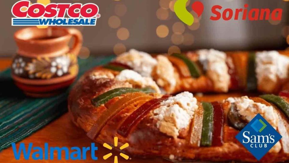 ¿Dónde es más barato comprar la Rosca de Reyes? Checa los precios en Soriana, Walmart, Sams Club y Costco