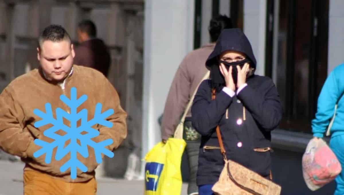 Todo el estado ha registrado bajas temperaturas. FOTO: Luz Noticias