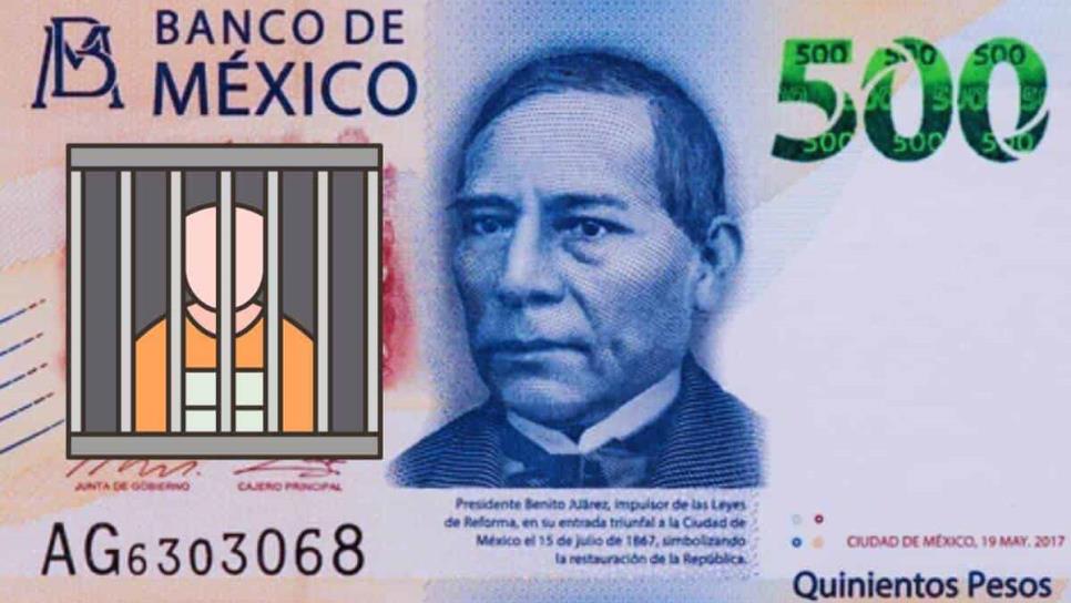 Banxico: ¿pagar con un billete falso te puede llevar a la cárcel? 