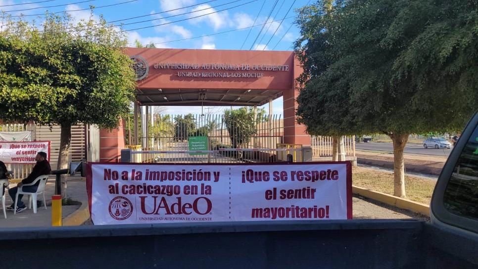 Exigen trasparencia en la designación del rector de la UAdeO; toman instalaciones en Los Mochis