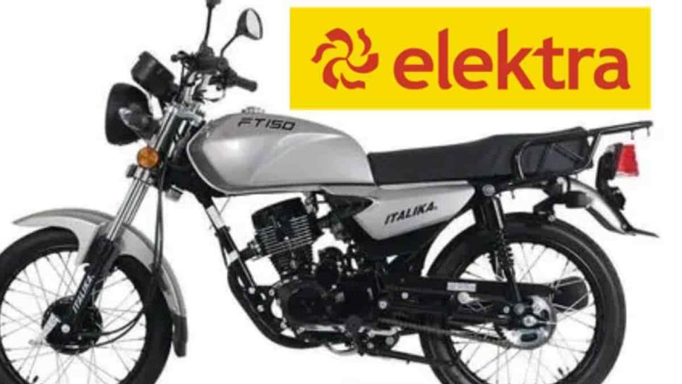 Elektra remata motocicleta Italika con un descuento de más de 13 mil pesos 