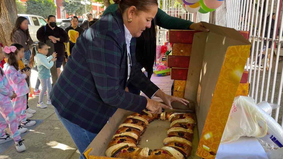 Fortenses disfrutan de la tradicional Rosca de Reyes