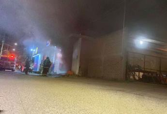 Se incendia bodega de motocicletas en Villa Unión, al sur de Mazatlán