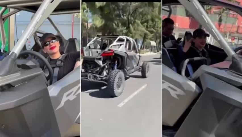 La alcaldesa ha desatado polémica por su costoso vehículo todo terreno.