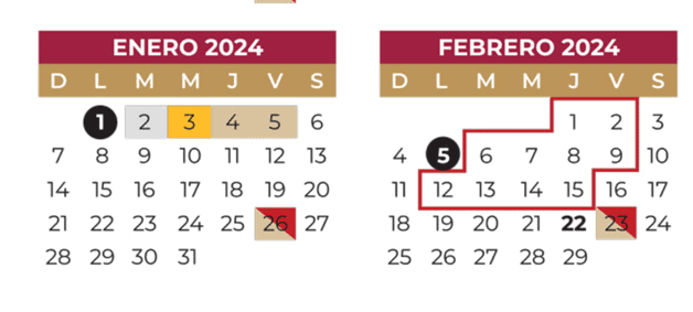 SEP, ¿cuándo Será El Primer Puente Del 2024? Esto Dice El Calendario ...