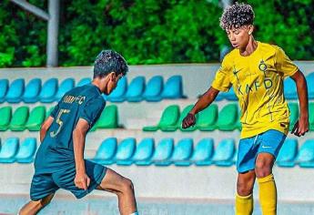 Hijo de« tigre pintito», Cristiano Jr emula a su padre con un golazo|VIDEO