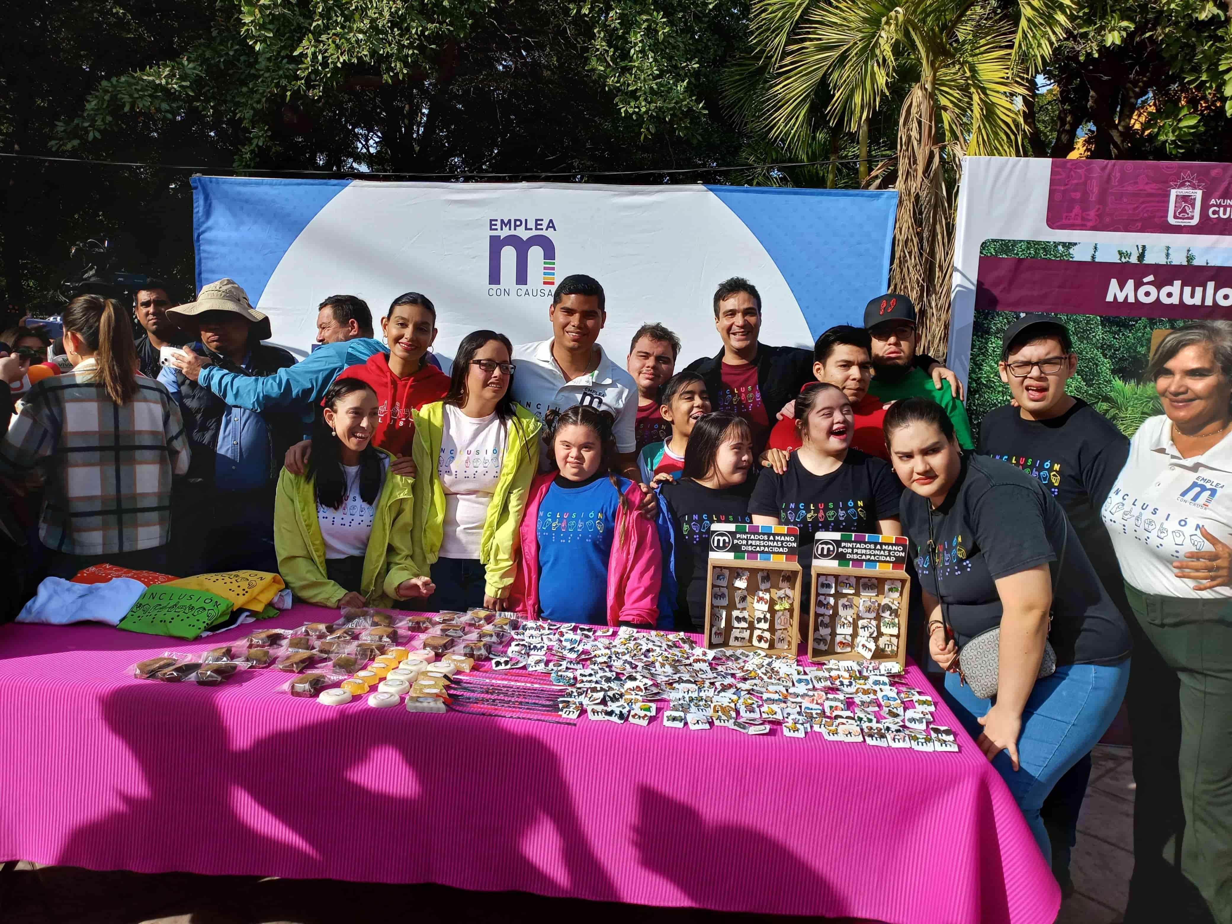 Añadió que Emplea-M busca la inclusión de las personas con discapacidad en el mundo laboral y empresarial.