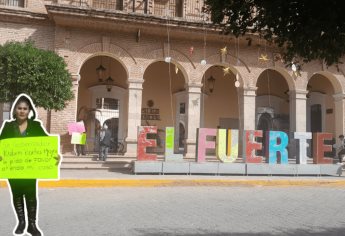 Policía de El Fuerte hace huelga en la entrada de palacio municipal, pide atención médica