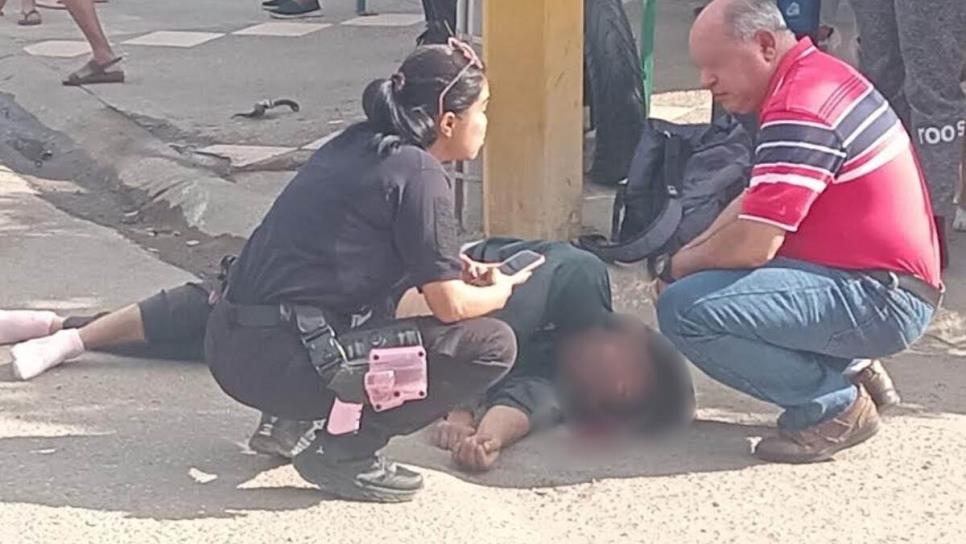 Joven motociclista termina herido de gravedad tras ser atropellado en Mazatlán