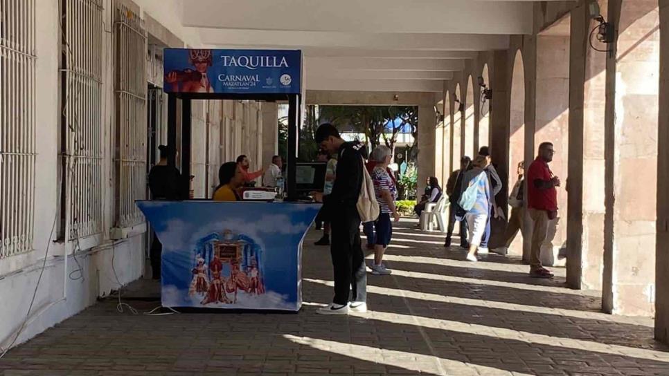 Estos son los lugares y horarios donde puedes comprar tus boletos para el Carnaval de Mazatlán