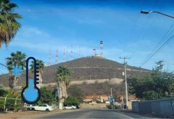 Los Mochis registra temperaturas de 5°C