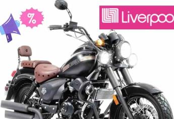 Liverpool rebaja motocicleta chopper por mas de diez mil pesos en su Barata de invierno