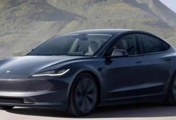 Elon Musk presume al mundo su mejorado Tesla Model 3