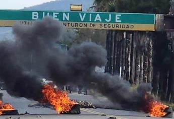 Se reportan bloqueos en Ocotlán, Jalisco, con quema de llantas