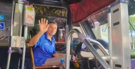 Conductor de transporte público en Culiacán se vuelve viral por esta acción |VIDEO