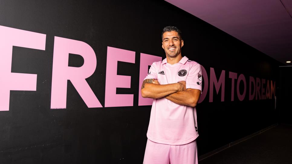 Inter Miami presenta a su fichaje estrella Luis Suárez