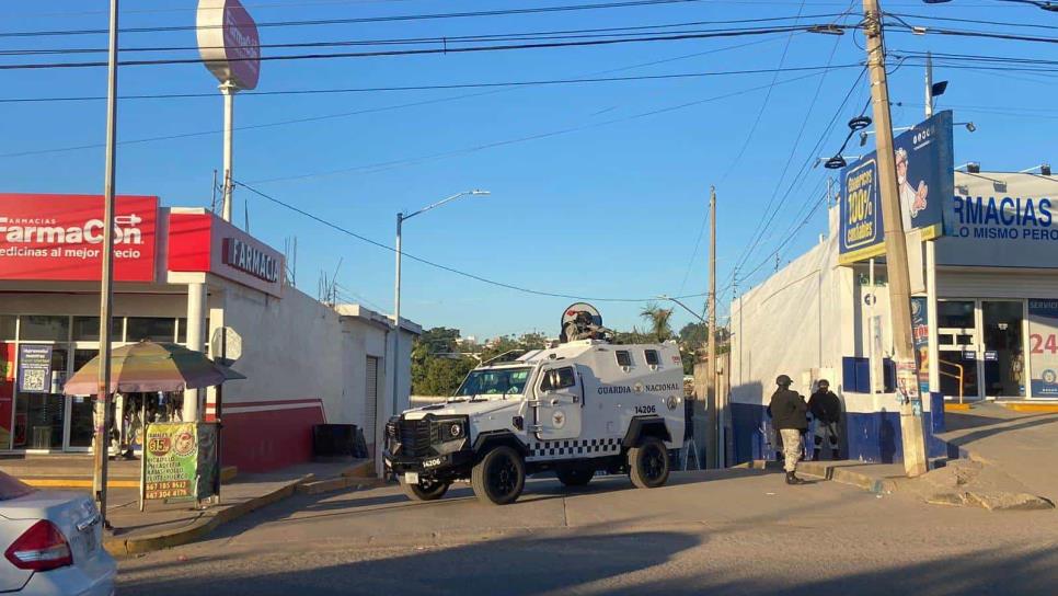 ¡Otro fuerte operativo! Militares sitian la colonia Renato Vega Alvarado en Culiacán 