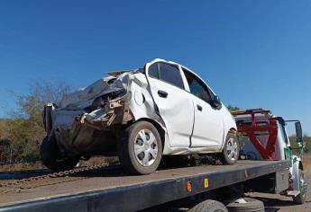 Hombre resulta lesionado en accidente en el Puente del Quelite en Mazatlán