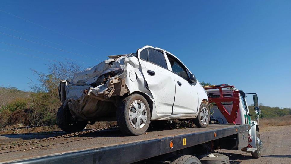 Hombre resulta lesionado en accidente en el Puente del Quelite en Mazatlán