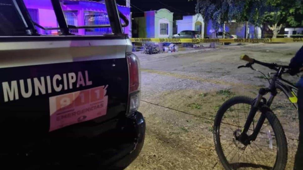 Hombre es asesinado a balazos en colonia Paraíso de Culiacán