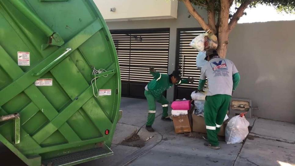 La gente no quiere trabajar en la recolección de basura en Ahome ni por pago triple: Servicios Públicos