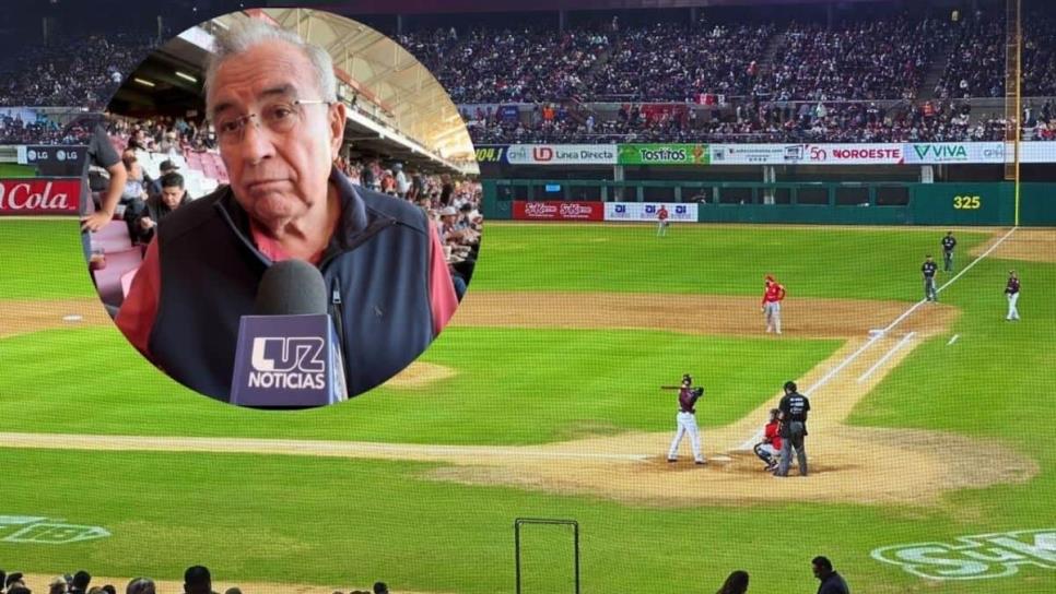 «Hoy quiero que ganen Los Tomateros para que se ponga “buena” la serie»: Rocha Moya