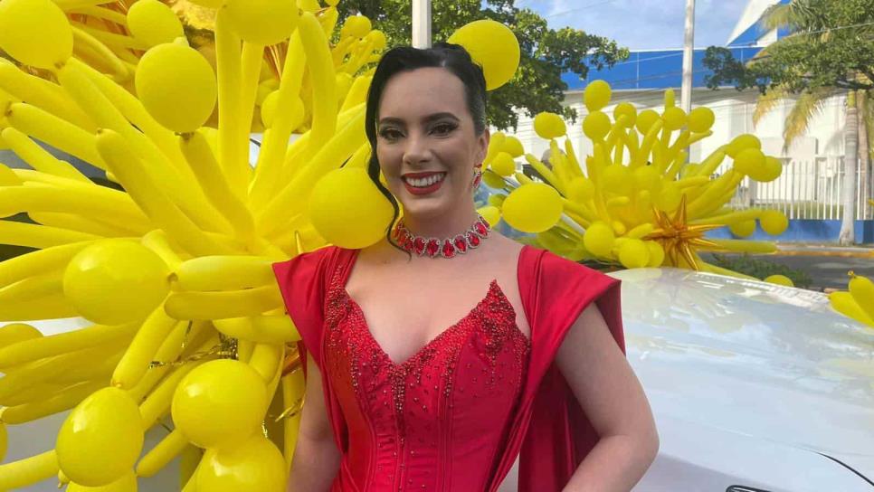 Aspasia Cárdenas sueña con desfilar como Reina del Carnaval de Mazatlán 2024 