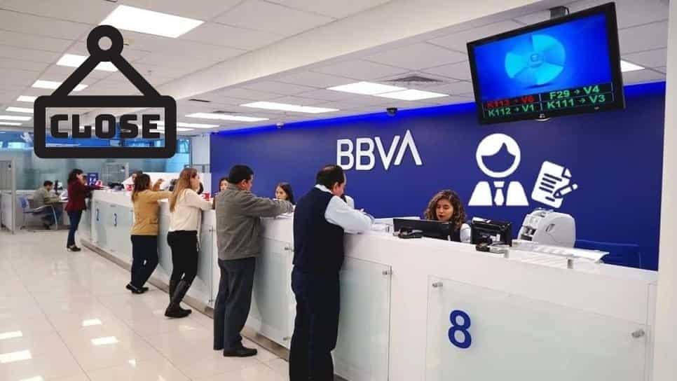 BBVA anuncia cierre de sucursales por 12 días a partir de esta fecha