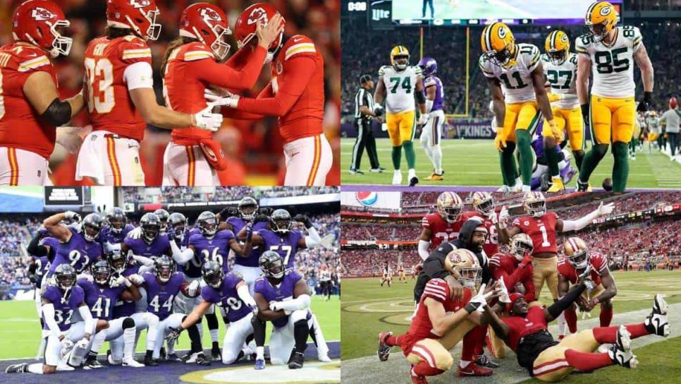 Así se jugará la ronda divisional en los Playoffs de la NFL