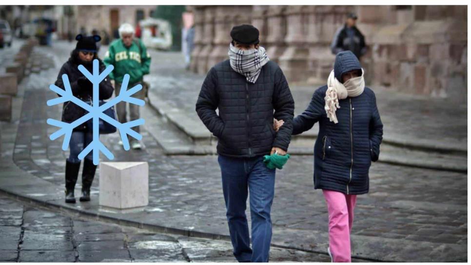 Sinaloa tendrá temperaturas entre 0 y 5° C esta semana